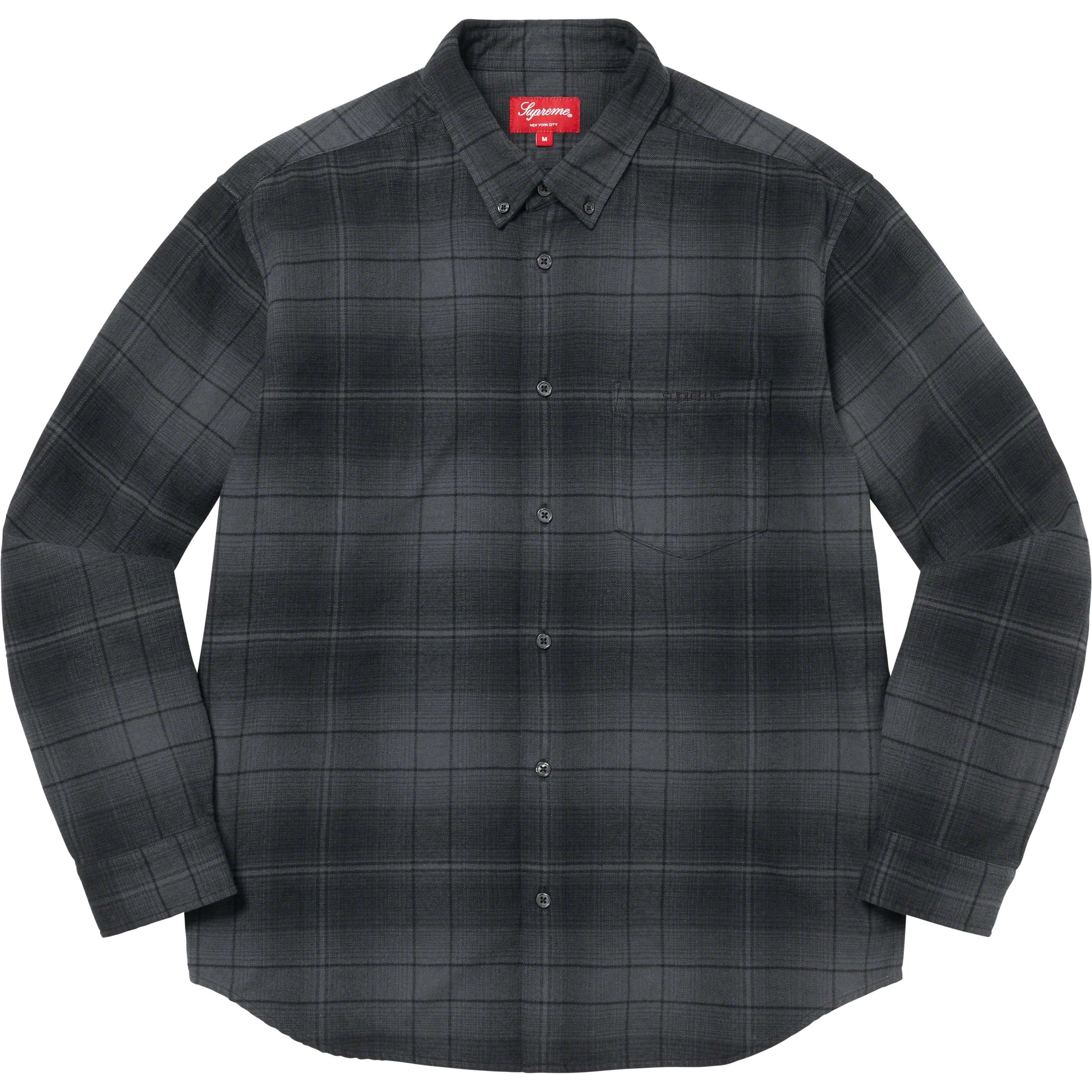 Shadow Plaid Flannel Shirt view 8